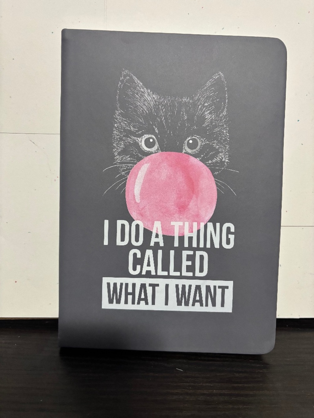 Cat Blowing Bubble Gum Torrid Journal